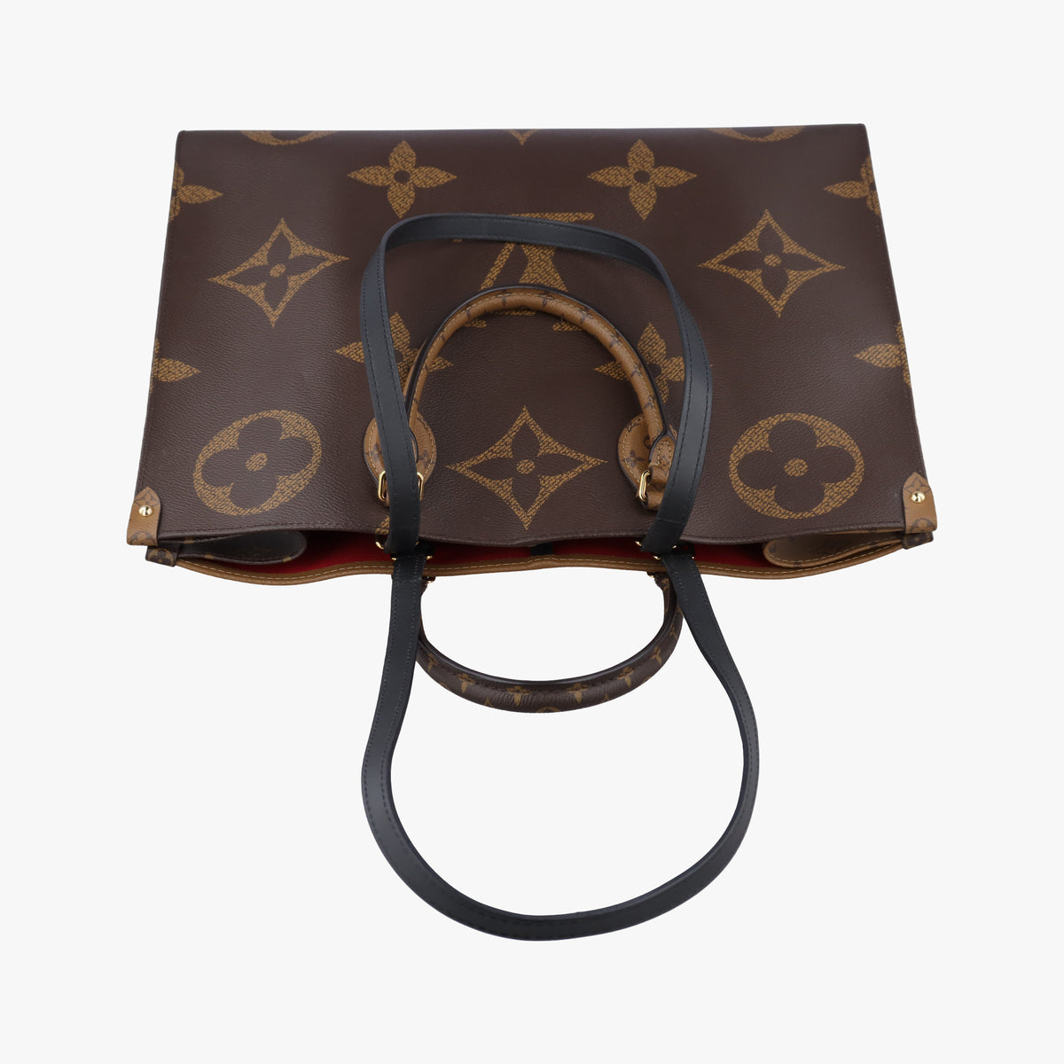 Pre-owned Louis Vuitton On the Go GM Brown Monogram Canvas M45320 shoulderbag | stylenewstar
