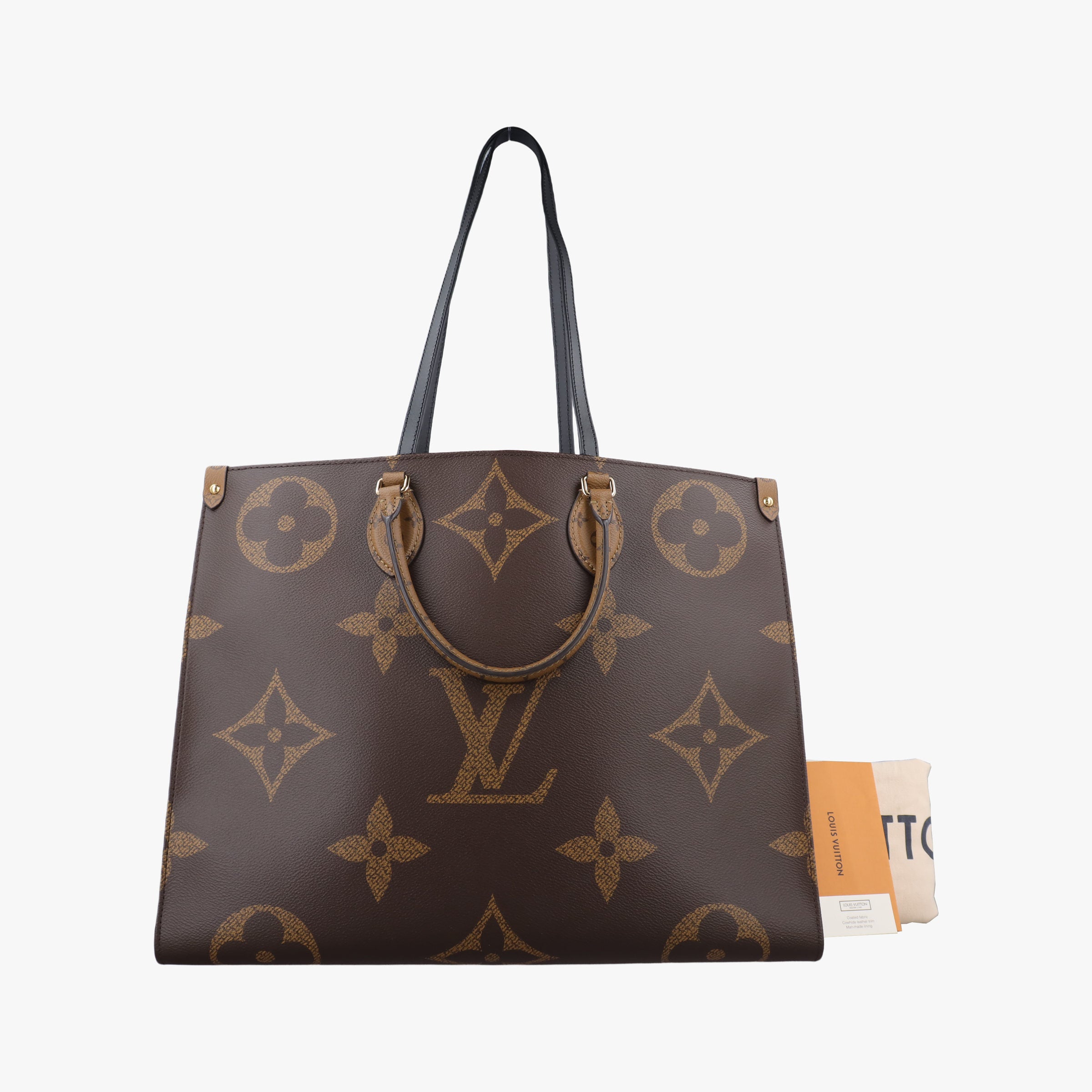 Pre-owned Louis Vuitton On the Go GM Brown Monogram Canvas M45320 shoulderbag | stylenewstar