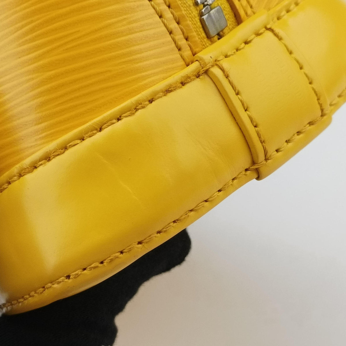 Pre-owned Louis Vuitton Alma BB Citrine Epi M40866 shoulderbag | stylenewstar
