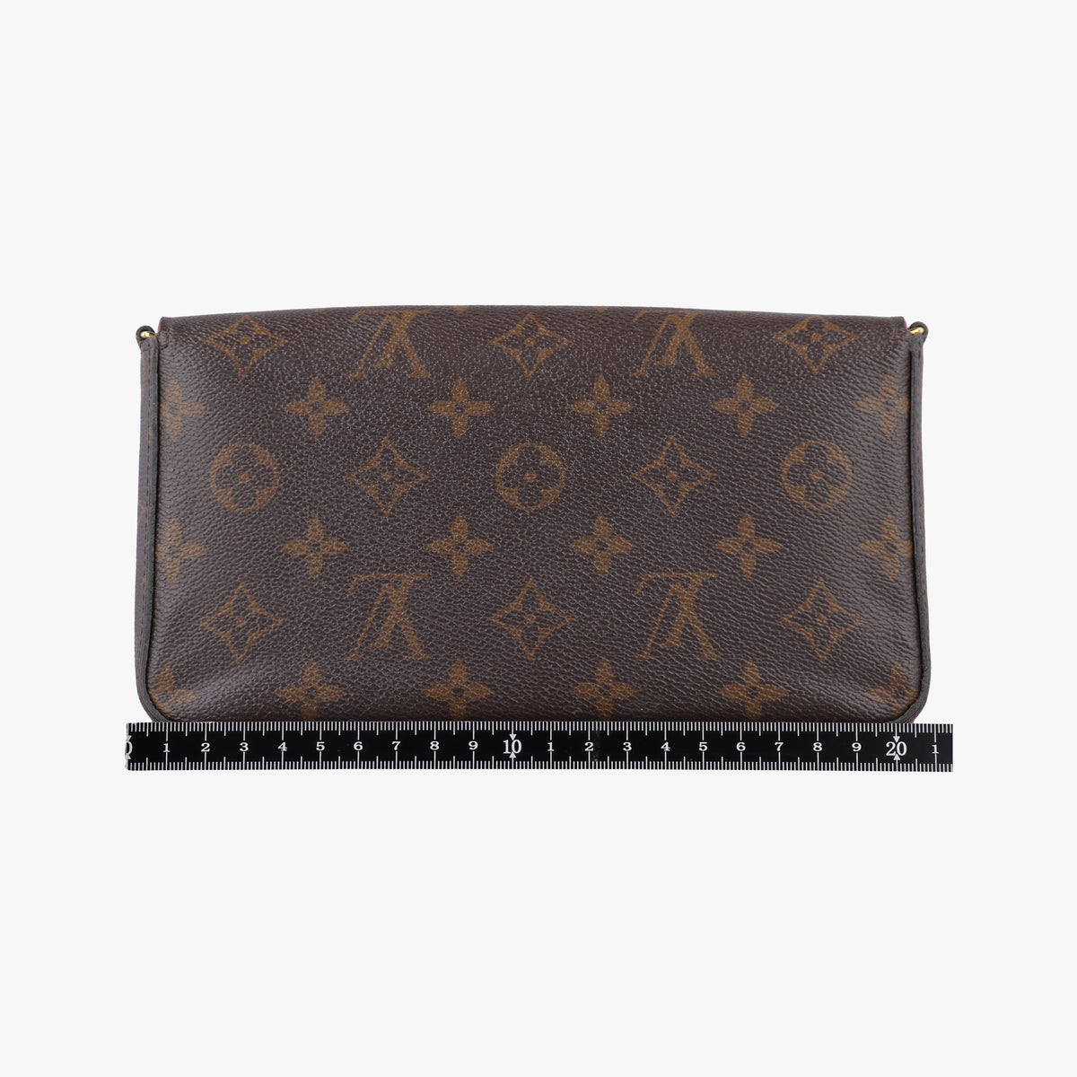 Pre-owned Louis Vuitton Pochette Felicie Brown Monogram Canvas M61276 shoulderbag | stylenewstar