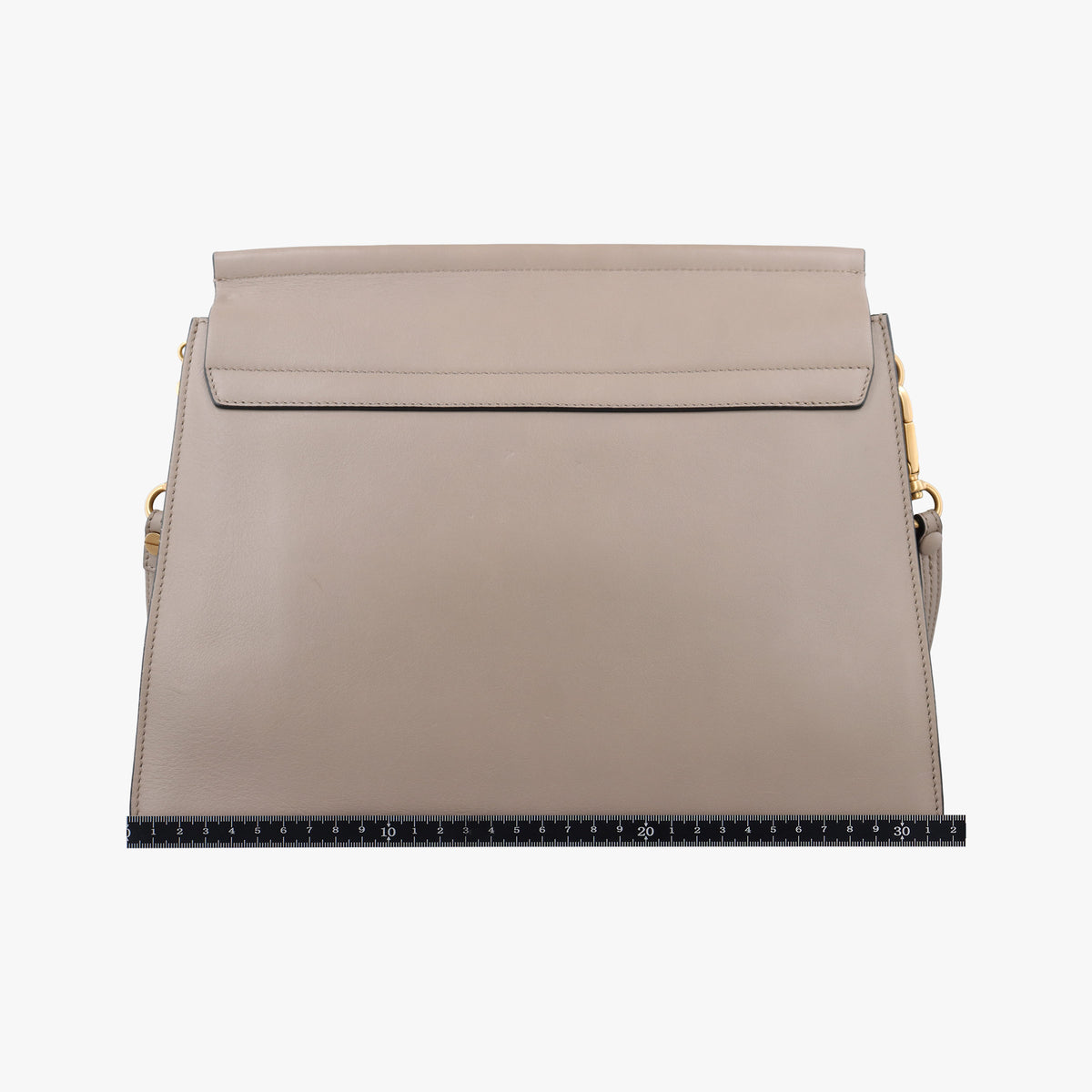 Pre-owned Chloe FAYE Grey×Multi Suede × leather  shoulderbag | stylenewstar
