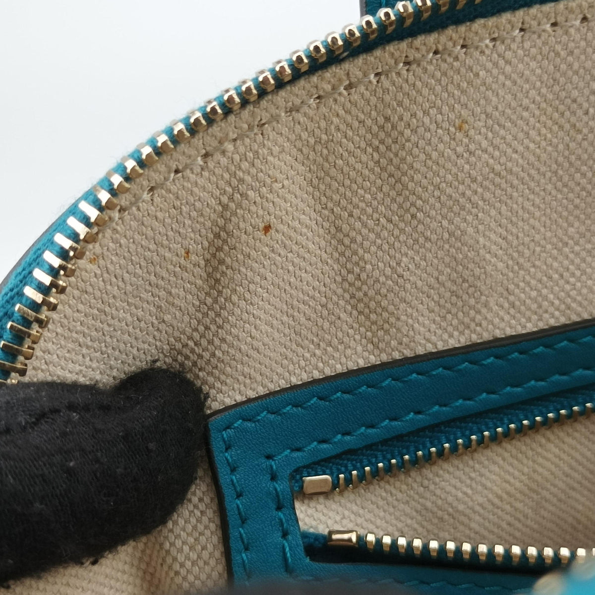 Pre-owned Gucci Microguccissima Green Patent Leather 309617 shoulderbag | stylenewstar