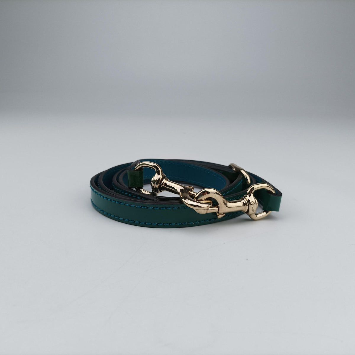Pre-owned Gucci Microguccissima Green Patent Leather 309617 shoulderbag | stylenewstar
