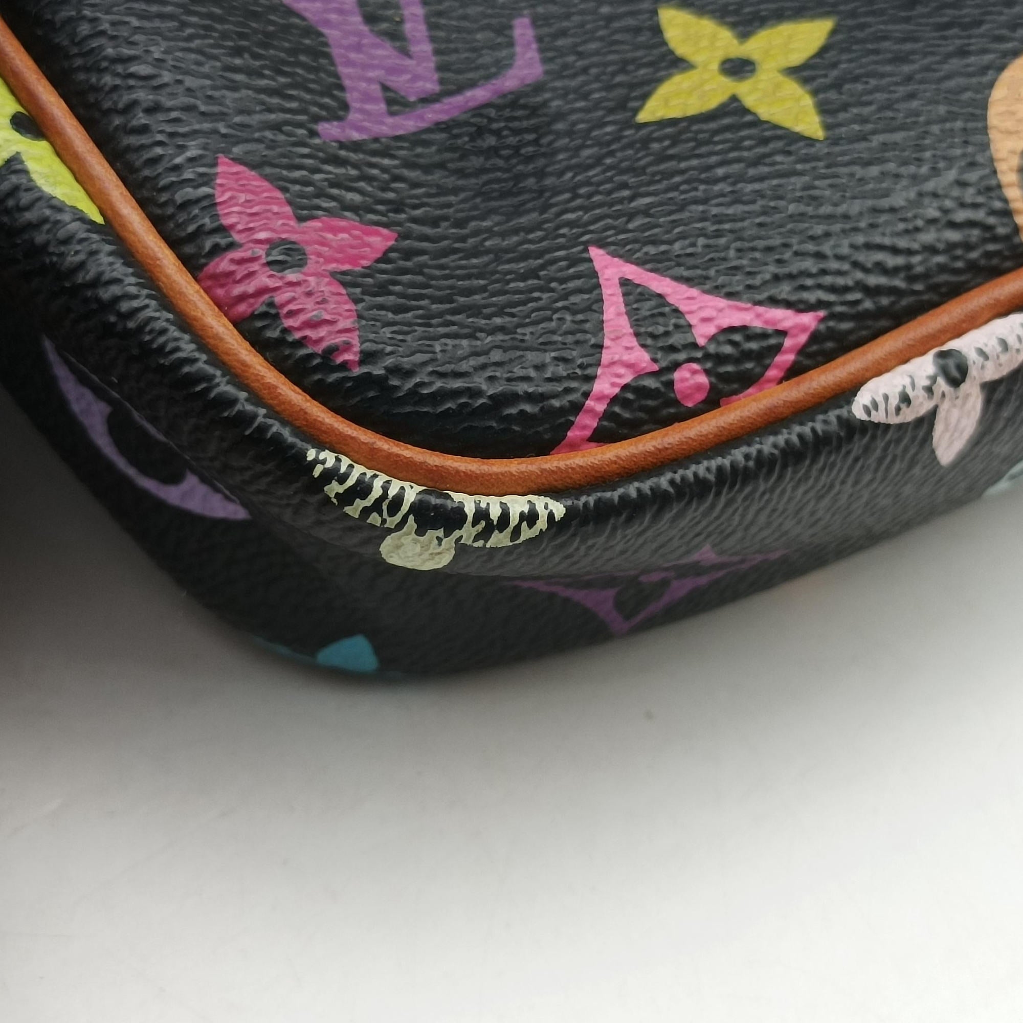 Pre-owned Louis Vuitton RIFT Noir Monogram Multicolor M40056 shoulderbag | stylenewstar