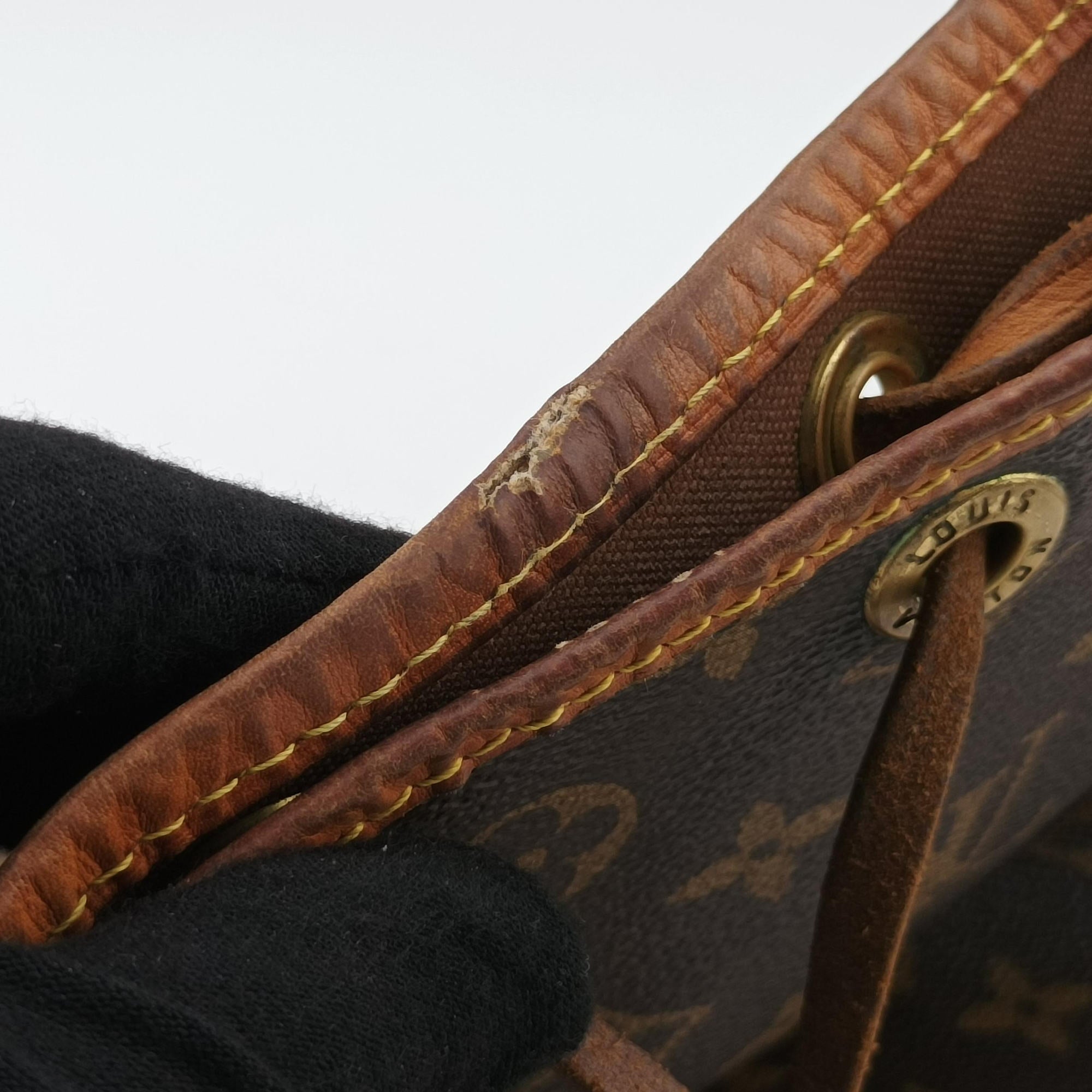 Vintage Louis Vuitton Noe BB Brown Monogram Canvas M40817 shoulderbag | stylenewstar