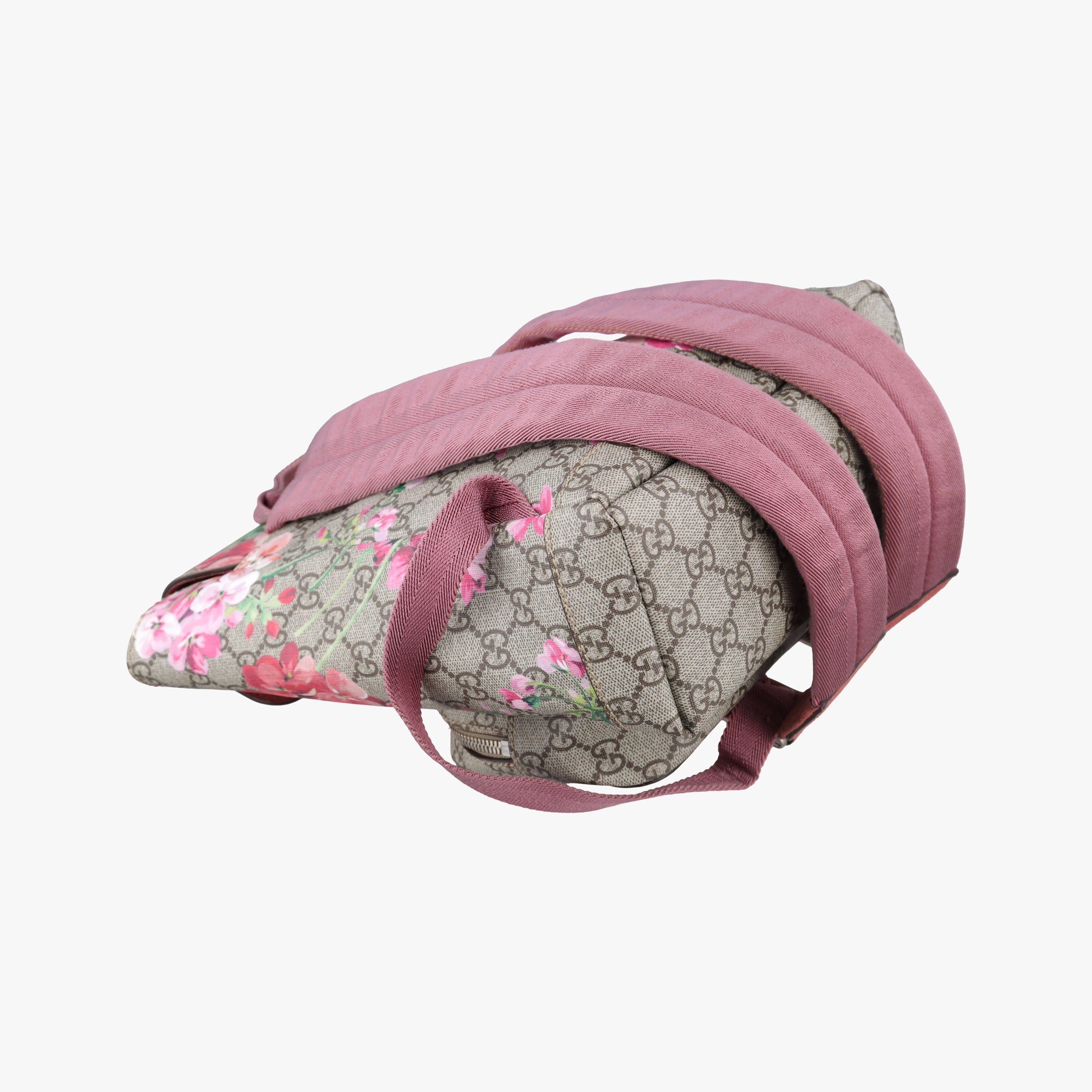 Pre-owned Gucci GG Blooms Multicolour PVC coated canvas 410544 backpack/rucksack | stylenewstar