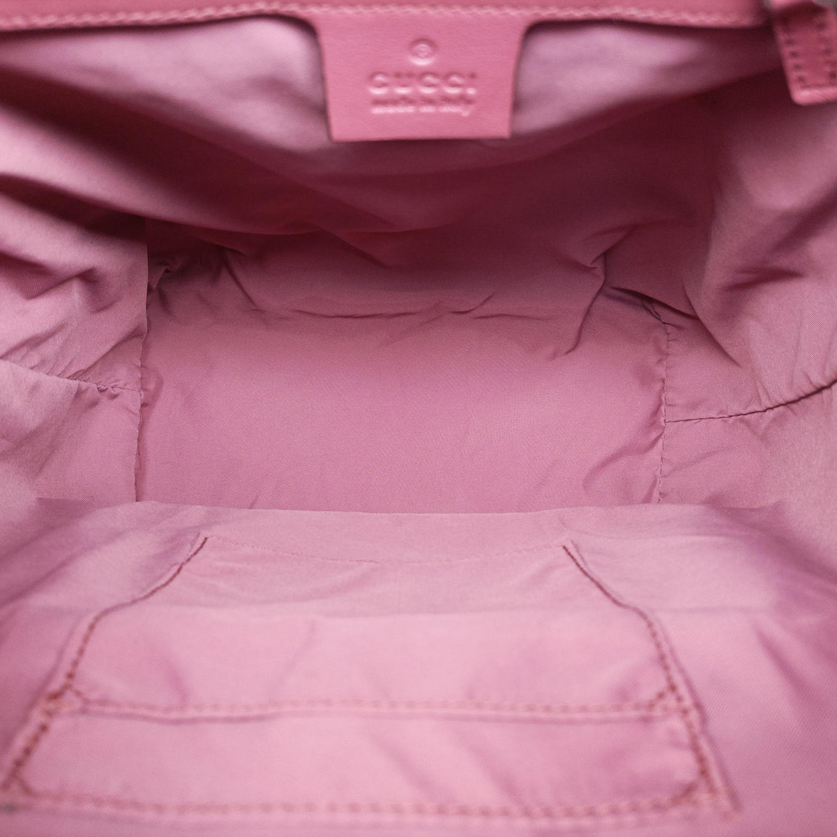 Pre-owned Gucci GG Blooms Multicolour PVC coated canvas 410544 backpack/rucksack | stylenewstar