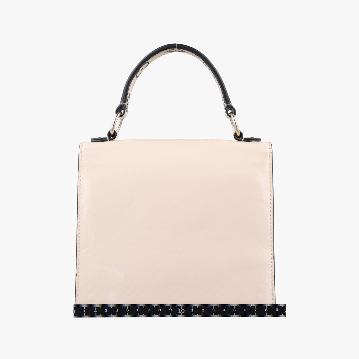 Secondhand Louis Vuitton Spring Street PM Creme×Rose Vernis M90454 shoulderbag | stylenewstar