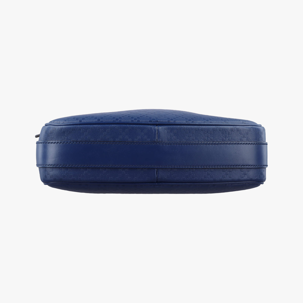 Pre-owned Gucci Diamante Messenger Blue Leather 201448 shoulderbag | stylenewstar