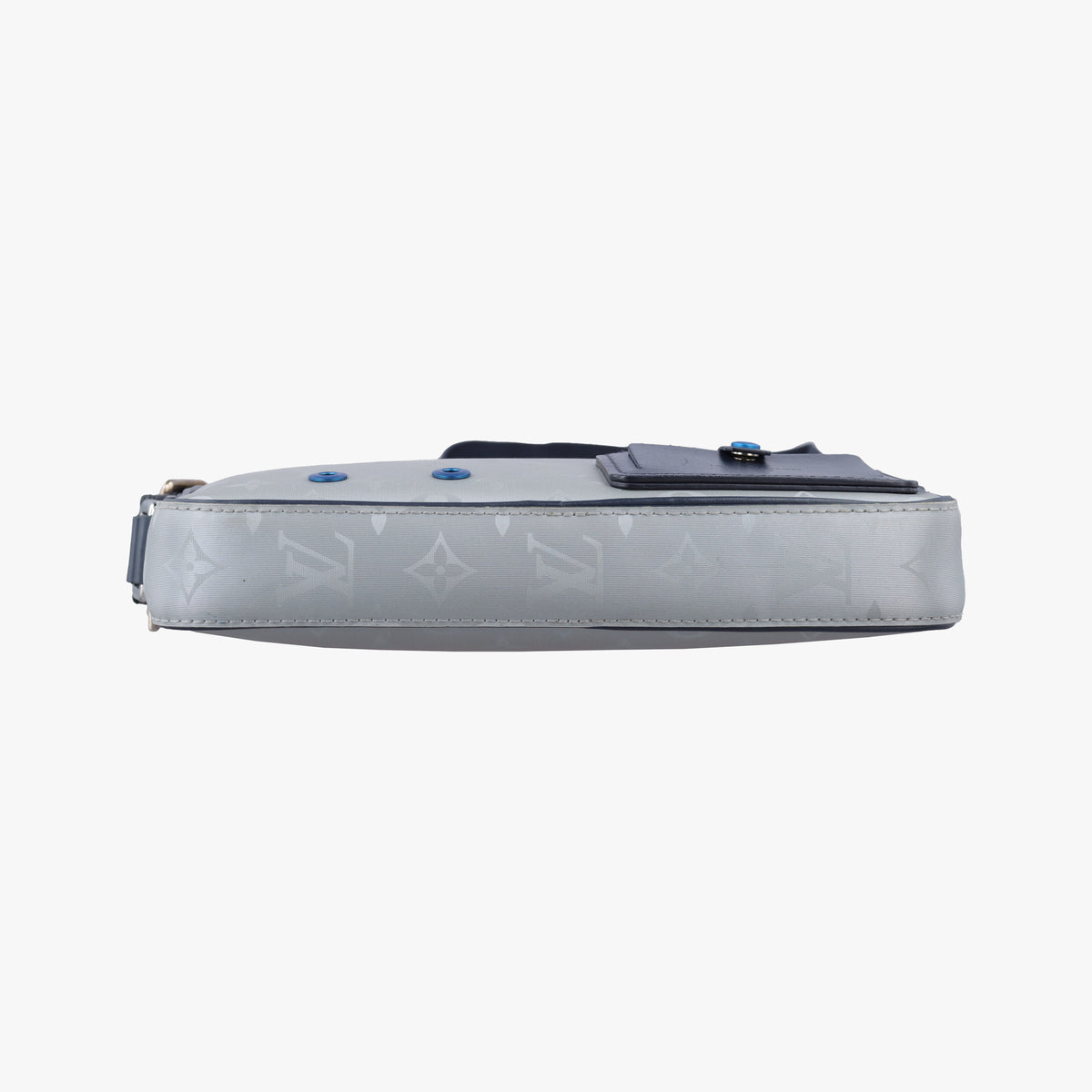 Pre-owned Louis Vuitton Alpha Messenger Grey Monogram Satellite M44169 shoulderbag | stylenewstar