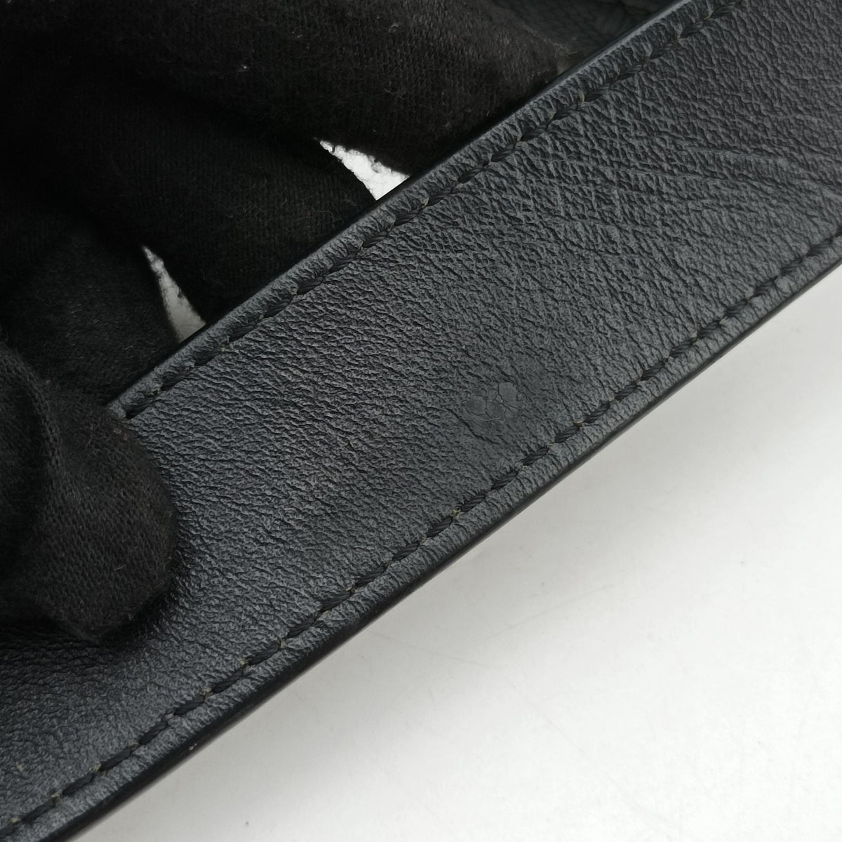 Vintage Gucci Diamante Messenger Black leather 201448 shoulderbag | stylenewstar
