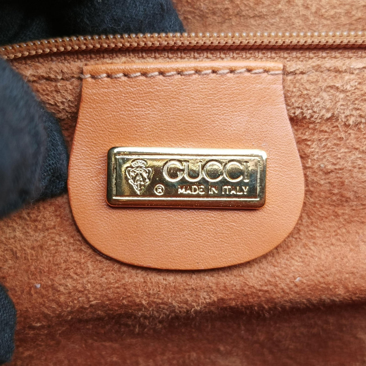 Pre-owned Gucci Vintage Messenger Brown leather 196583 shoulderbag | stylenewstar