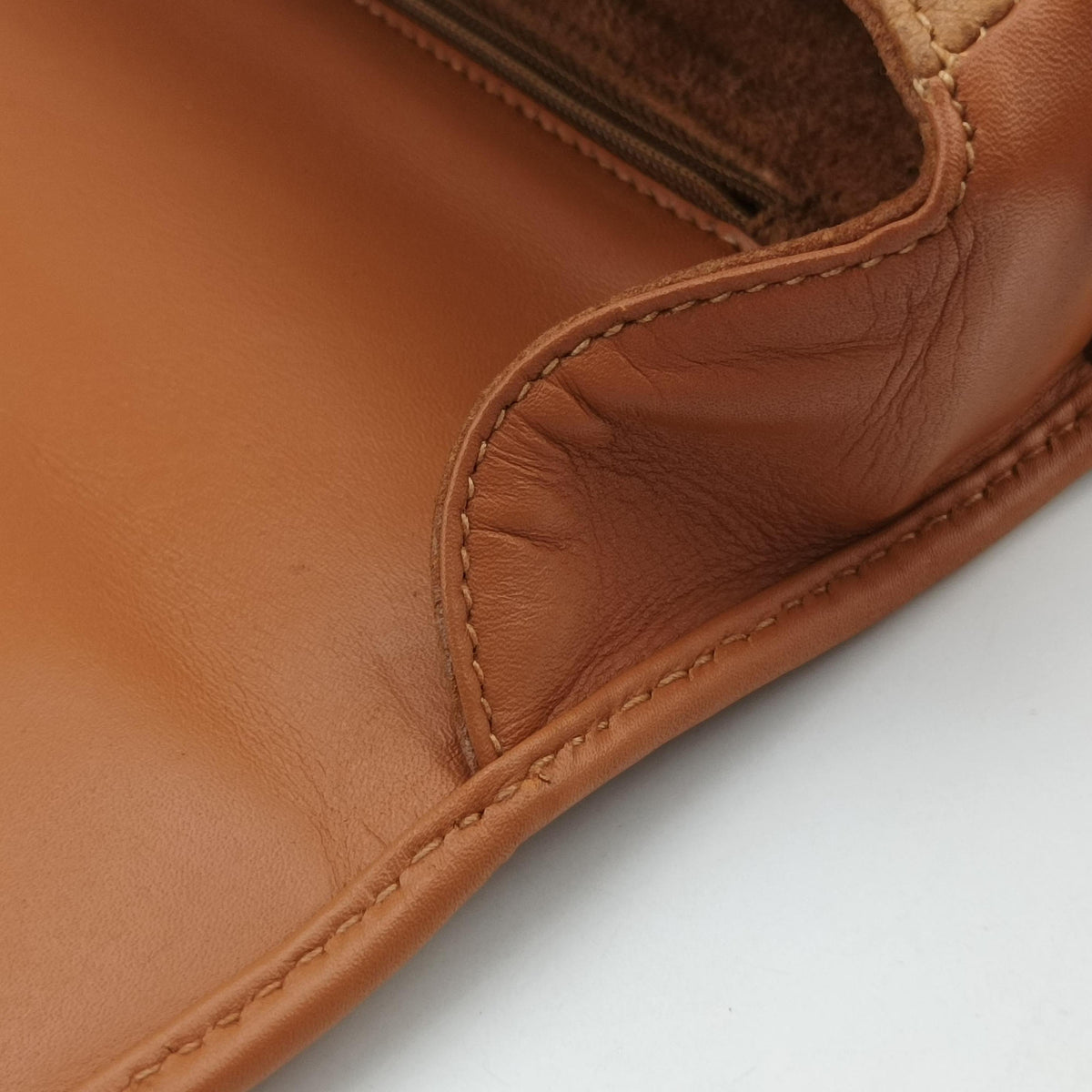 Pre-owned Gucci Vintage Messenger Brown leather 196583 shoulderbag | stylenewstar
