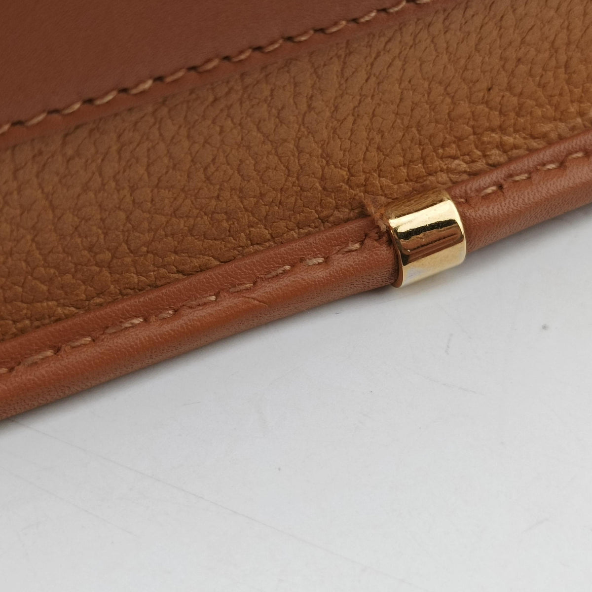 Pre-owned Gucci Vintage Messenger Brown leather 196583 shoulderbag | stylenewstar