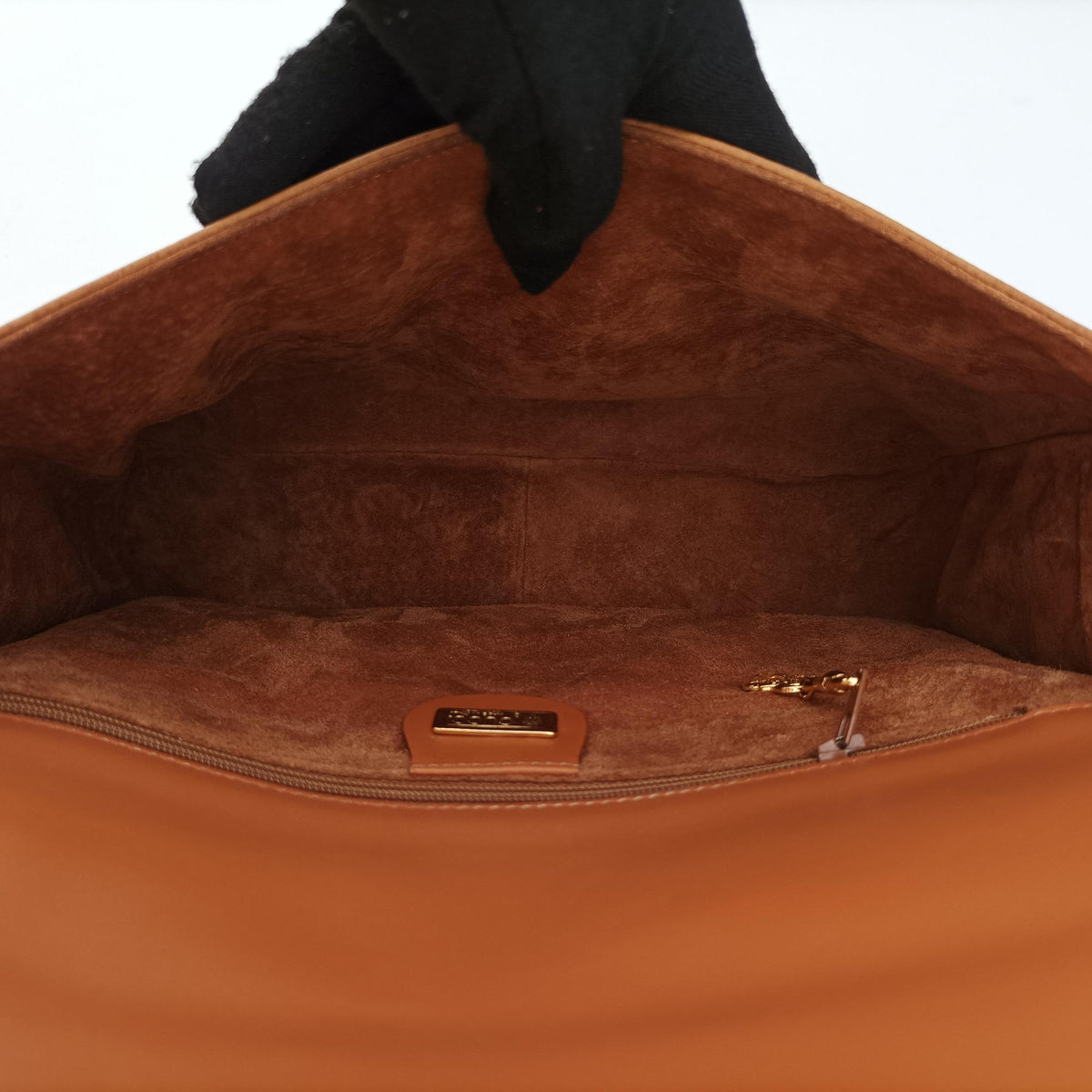 Pre-owned Gucci Vintage Messenger Brown leather 196583 shoulderbag | stylenewstar