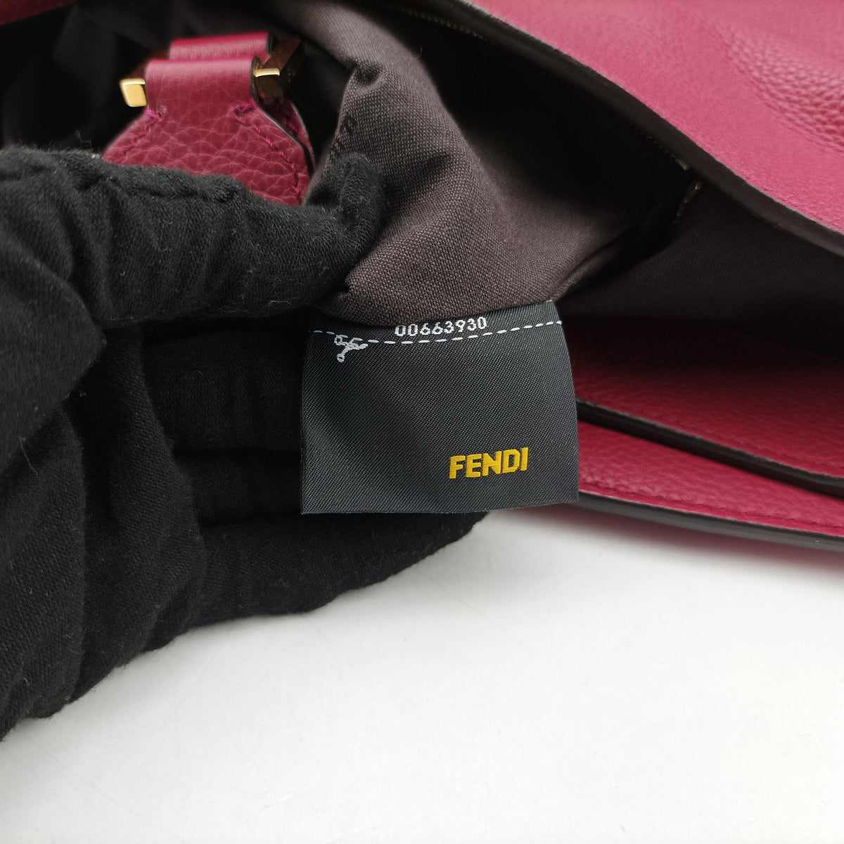 Vintage Fendi Hobo Bag Red Leather 8BR682 handbag | stylenewstar