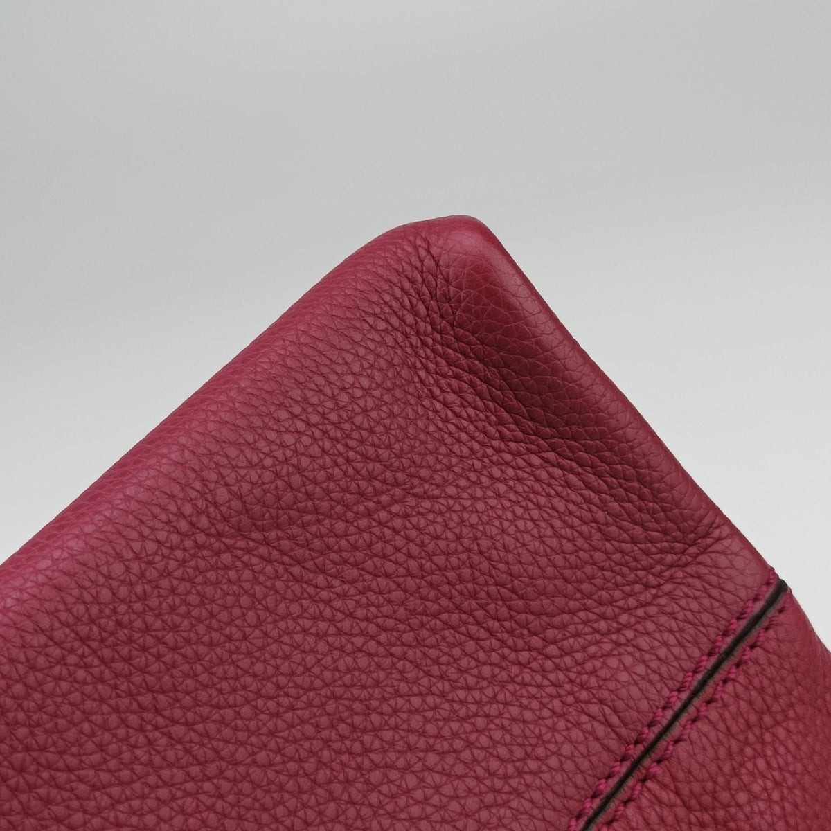 Pre-owned Fendi Hobo Bag Red Leather 8BR682 handbag | stylenewstar