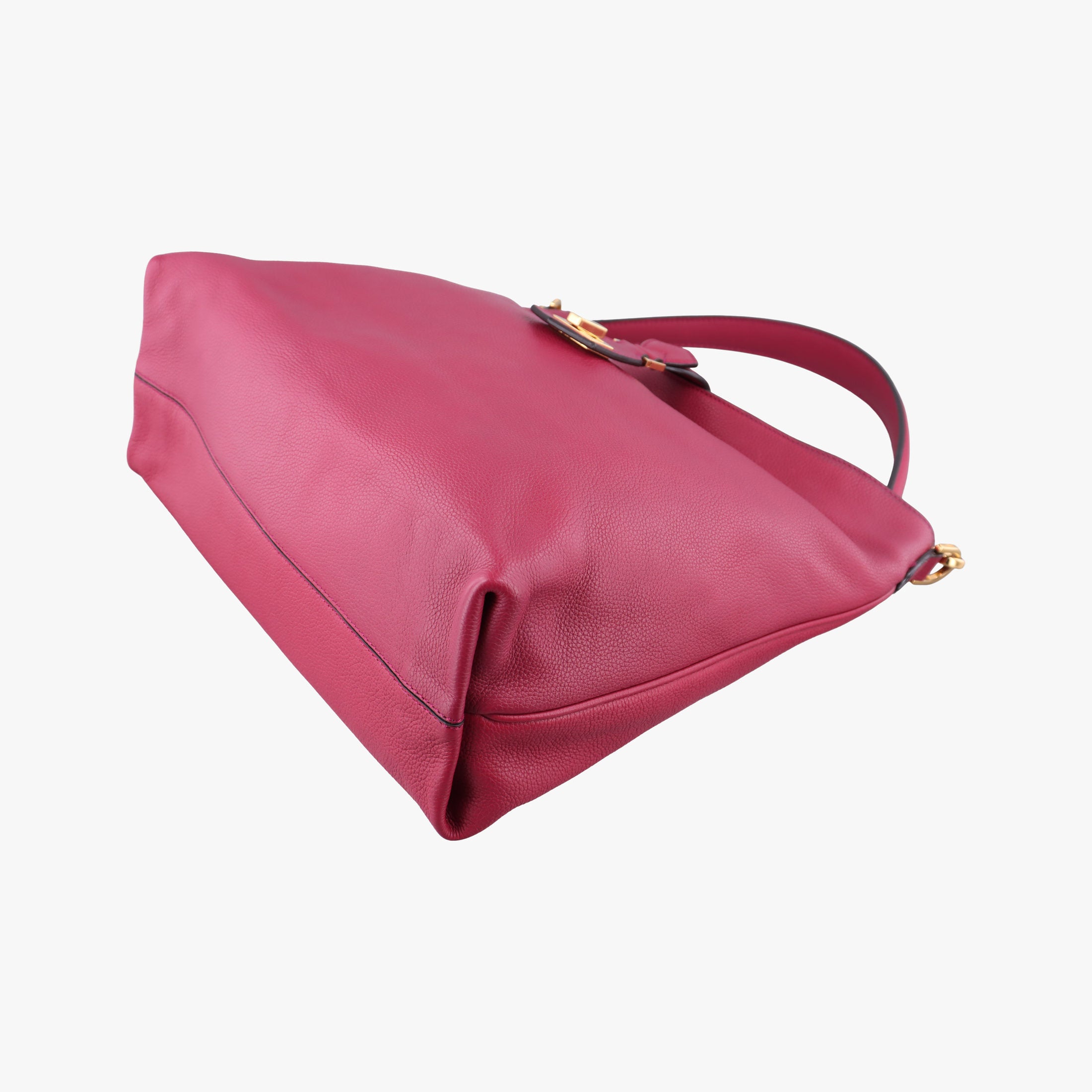 Vintage Fendi Hobo Bag Red Leather 8BR682 handbag | stylenewstar