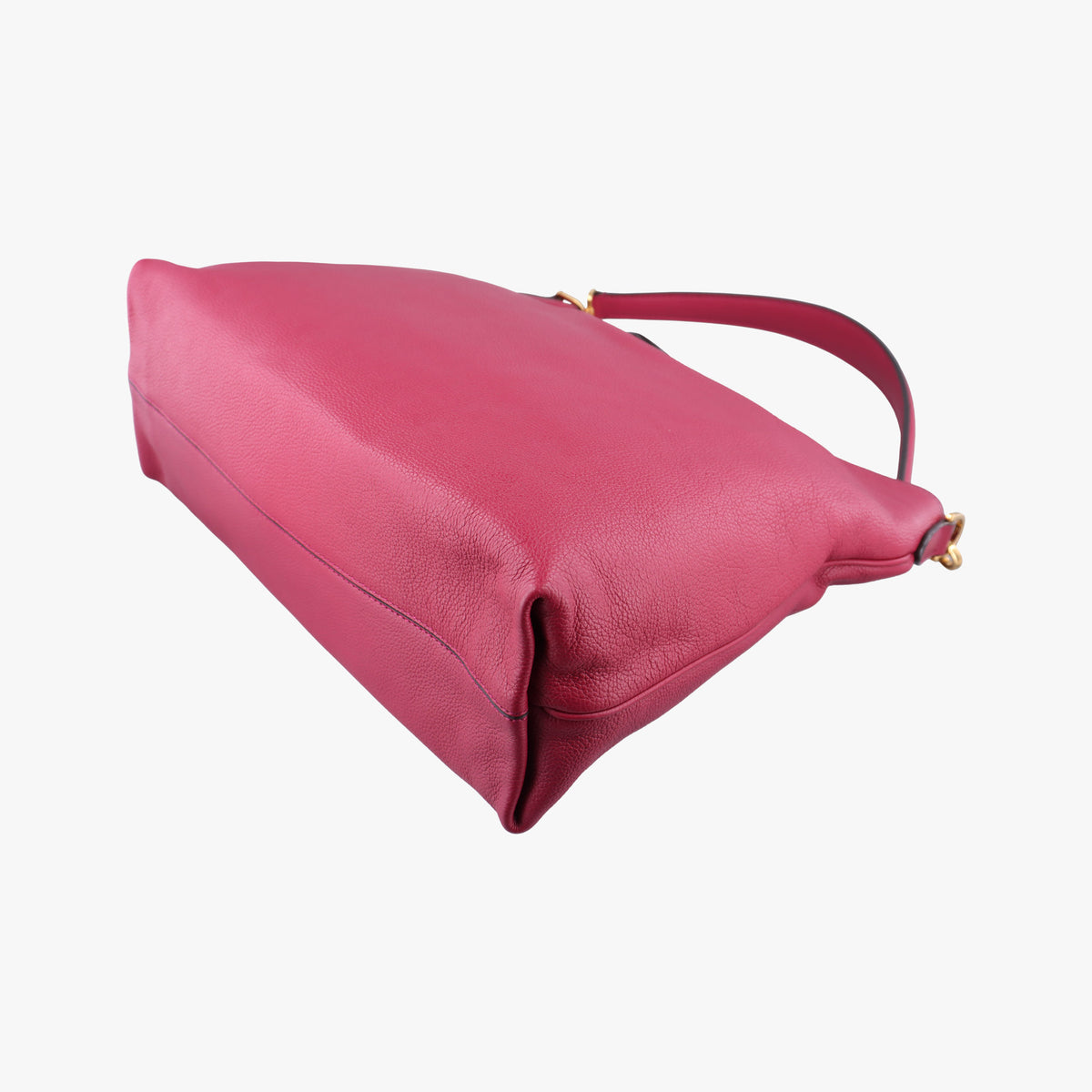 Pre-owned Fendi Hobo Bag Red Leather 8BR682 handbag | stylenewstar