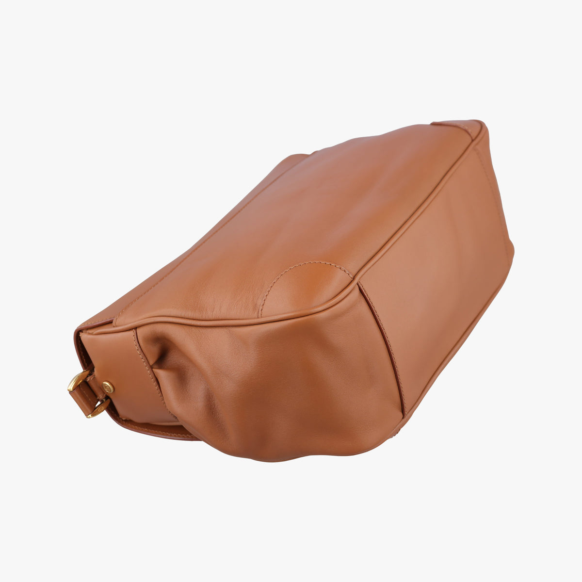 Secondhand Gucci Vintege messenger Brown Leather  shoulderbag | stylenewstar