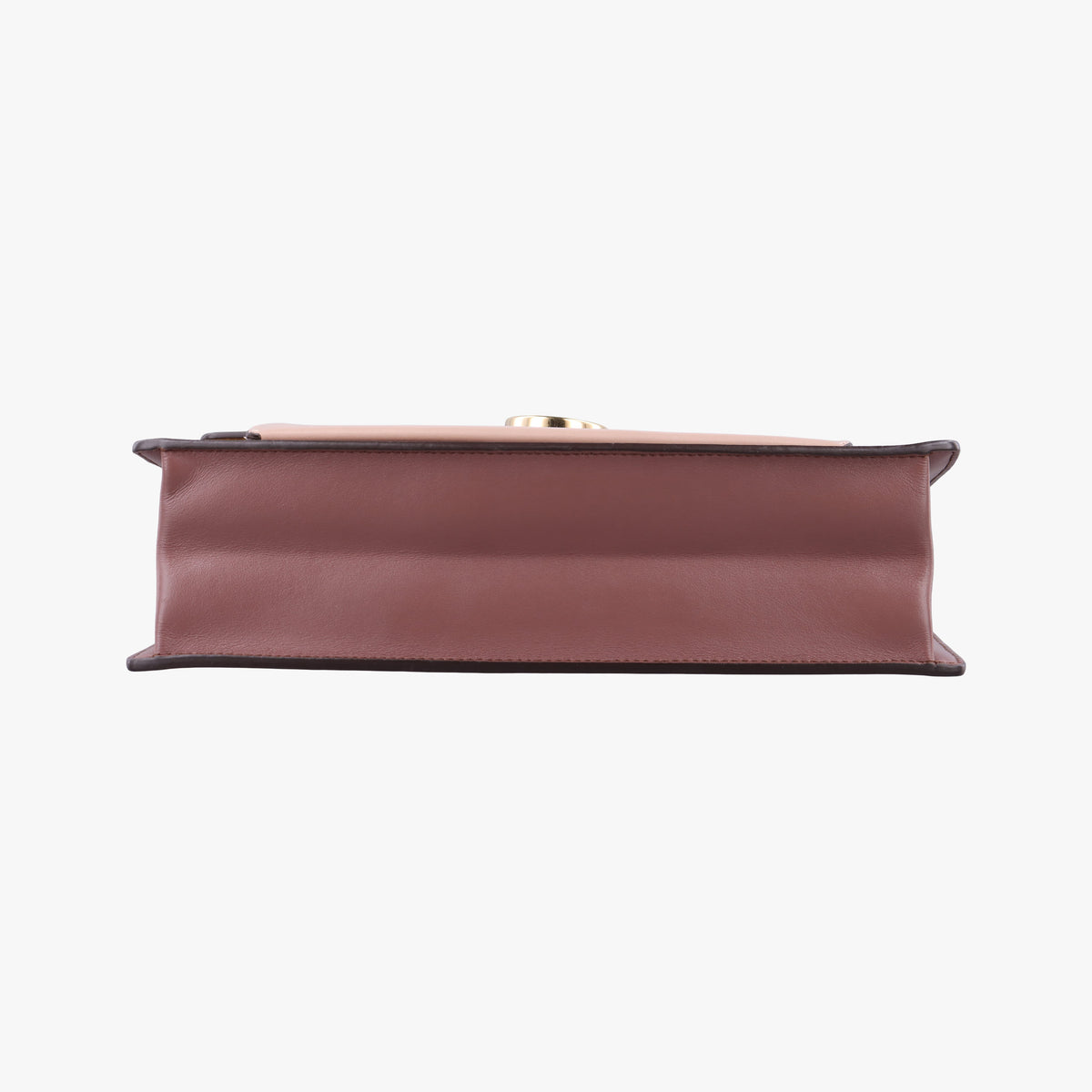 Pre-owned Ferragamo Marisol Brown×Beige ×Yellow Leather  shoulderbag | stylenewstar