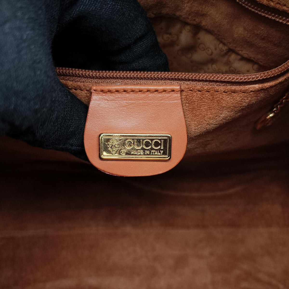 Pre-owned Gucci Vintage Boston Brown Leather  shoulderbag | stylenewstar