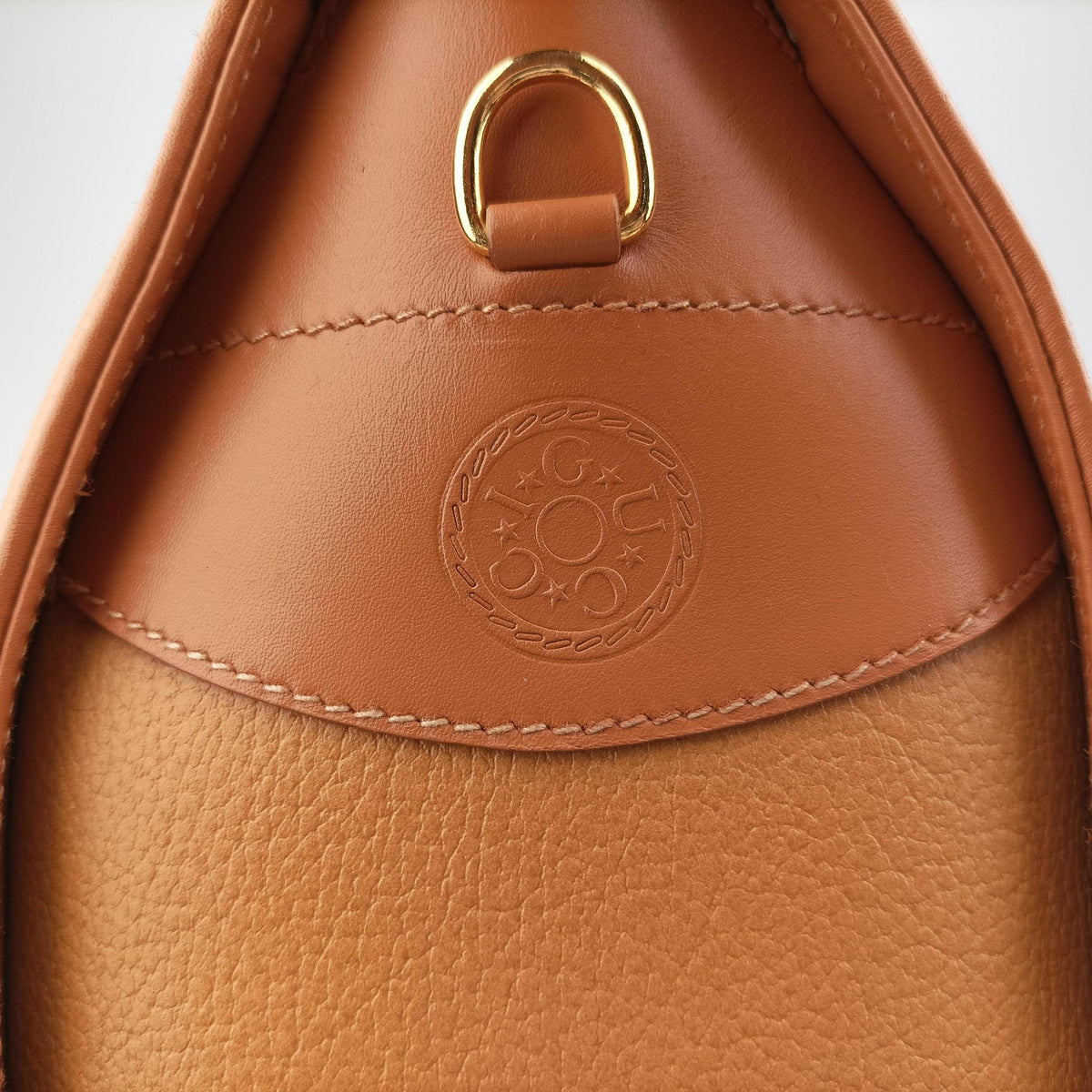 Pre-owned Gucci Vintage Boston Brown Leather  shoulderbag | stylenewstar