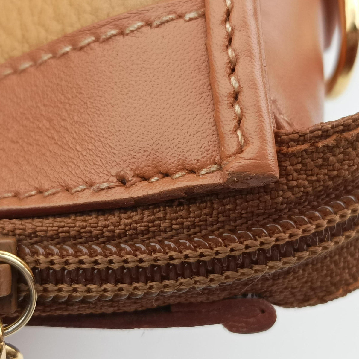 Pre-owned Gucci Vintage Boston Brown Leather  shoulderbag | stylenewstar