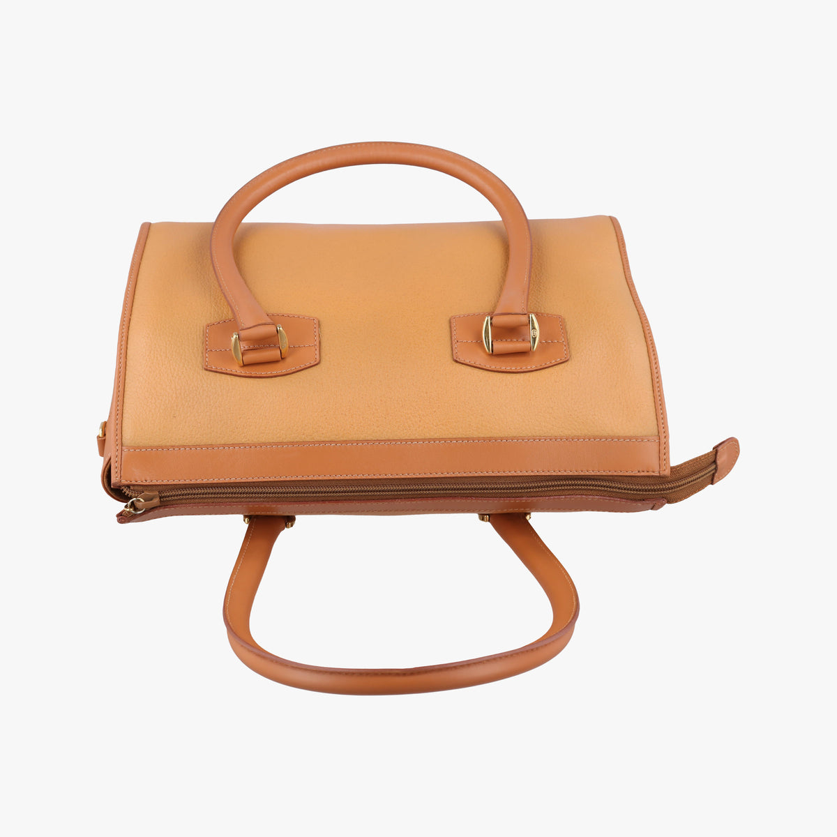 Pre-owned Gucci Vintage Boston Brown Leather  shoulderbag | stylenewstar
