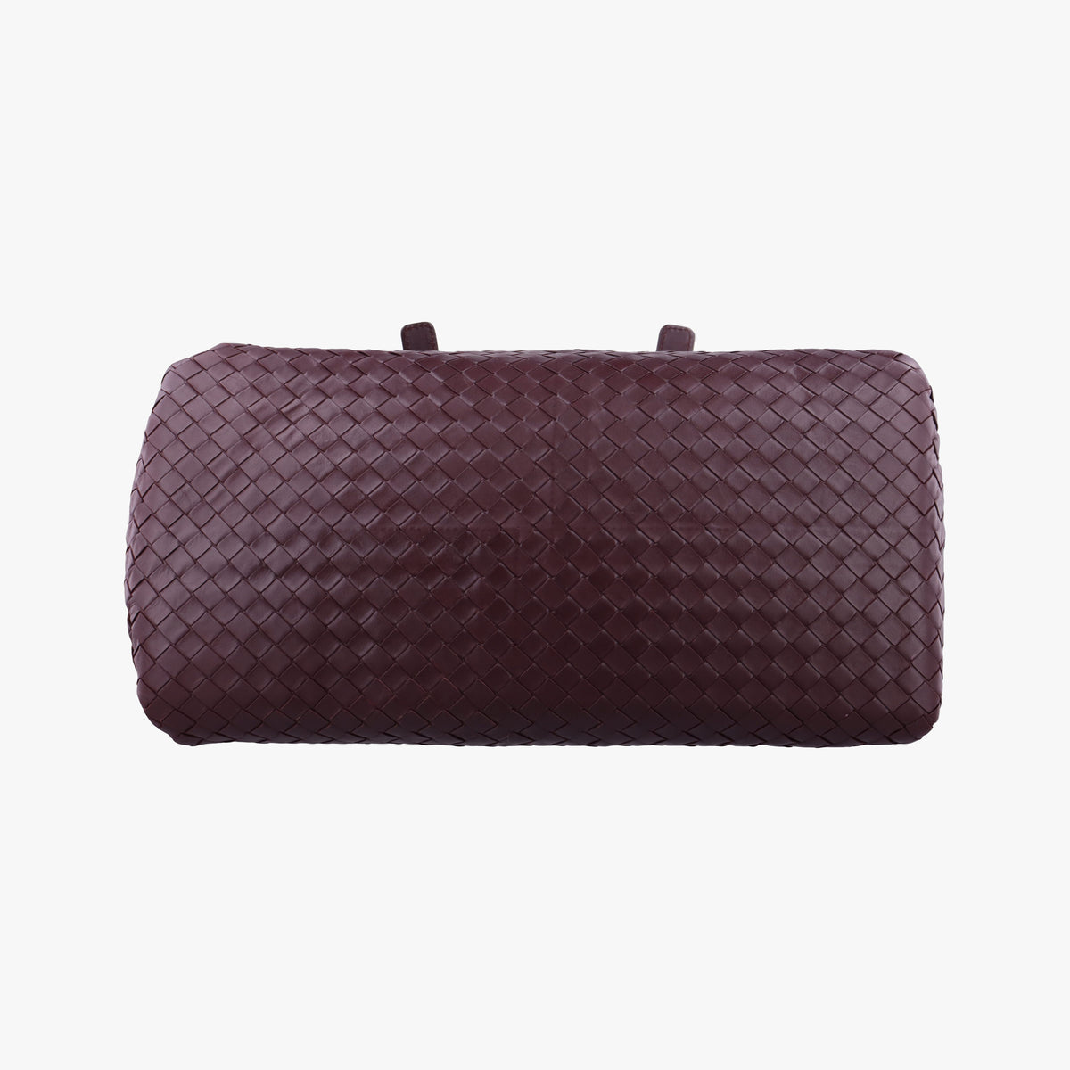 Pre-owned Bottega Veneta Intrecciato Burgundy lambskin  handbag | stylenewstar