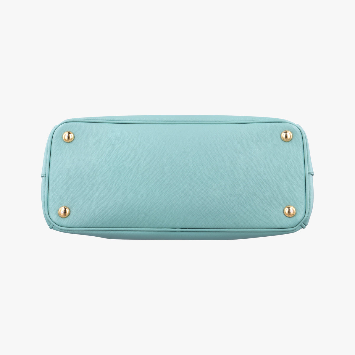 Pre-owned Prada Galleria Blue SAFFIANO Leather BN1801 shoulderbag | stylenewstar