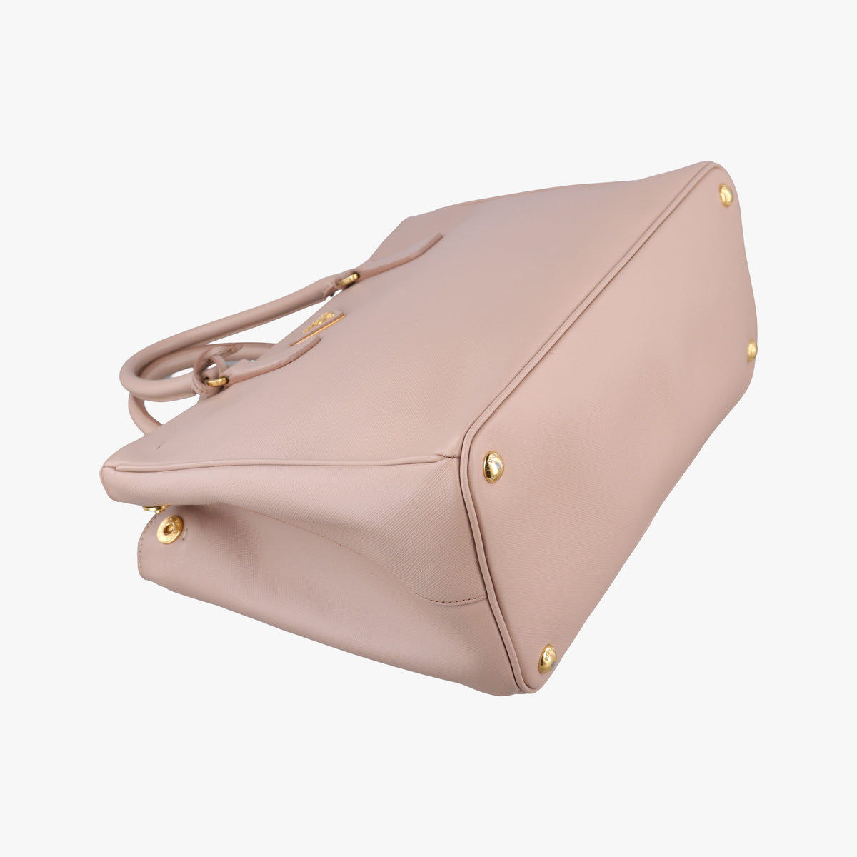Pre-owned Prada Galleria Pink SAFFIANO Leather BN1801 shoulderbag | stylenewstar