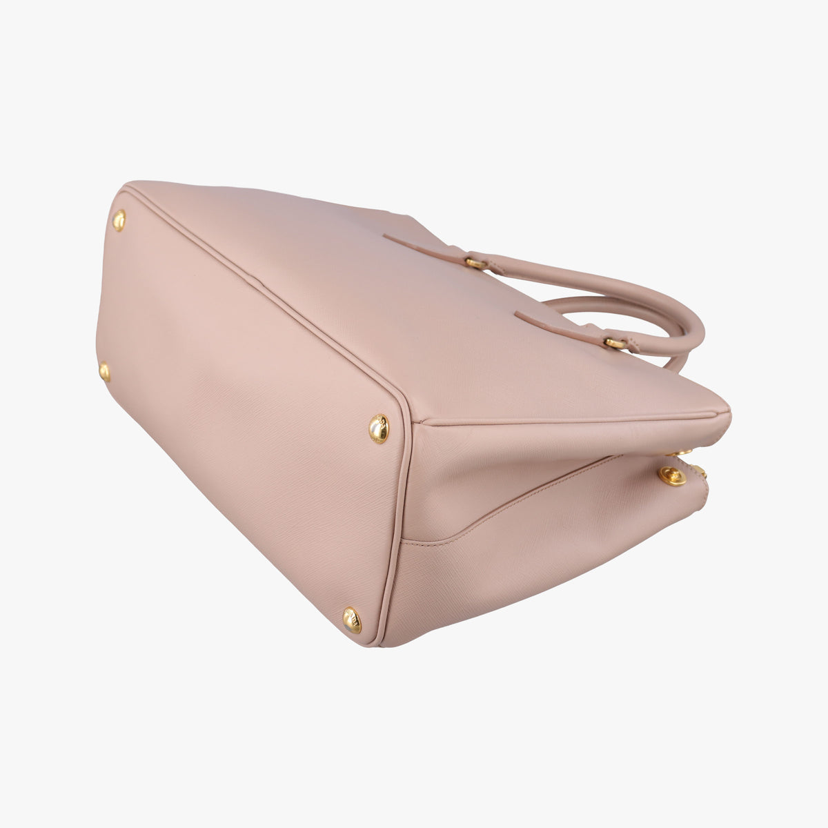 Pre-owned Prada Galleria Pink SAFFIANO Leather BN1801 shoulderbag | stylenewstar