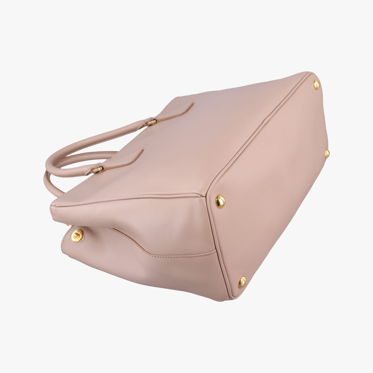Pre-owned Prada Galleria Pink SAFFIANO Leather BN1801 shoulderbag | stylenewstar