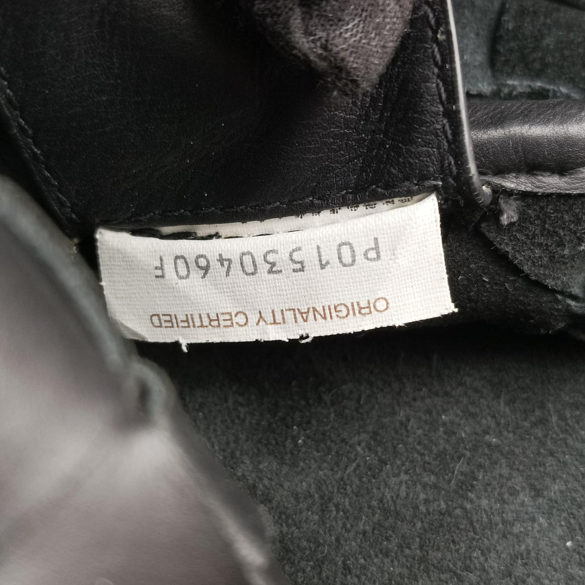 Pre-owned Bottega Veneta Intrecciato Business Black Lambskin 651580 shoulderbag | stylenewstar