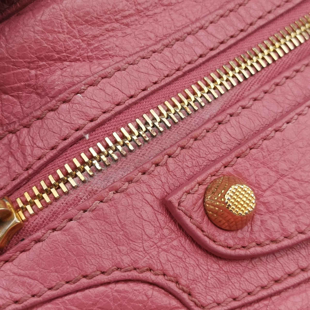 Secondhand Balenciaga Giant Town Pink lambskin  shoulderbag | stylenewstar
