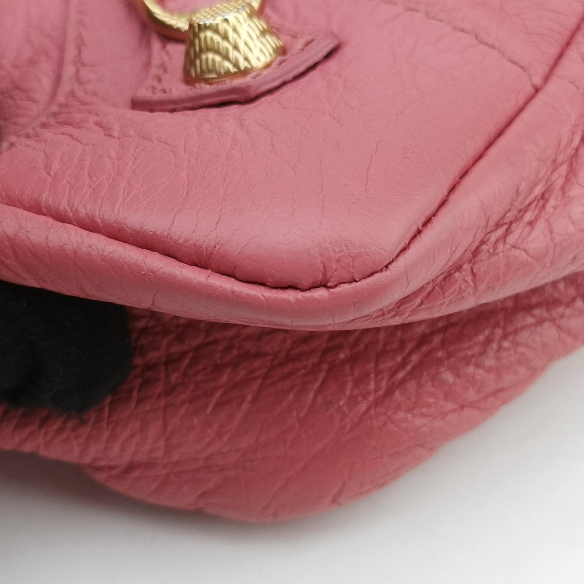 Secondhand Balenciaga Giant Town Pink lambskin  shoulderbag | stylenewstar