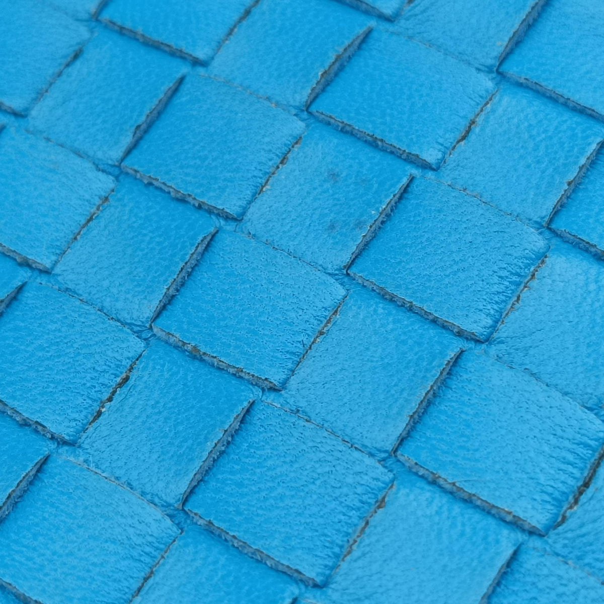Vintage Bottega Veneta Intrecciato Blue lambskin  handbag | stylenewstar