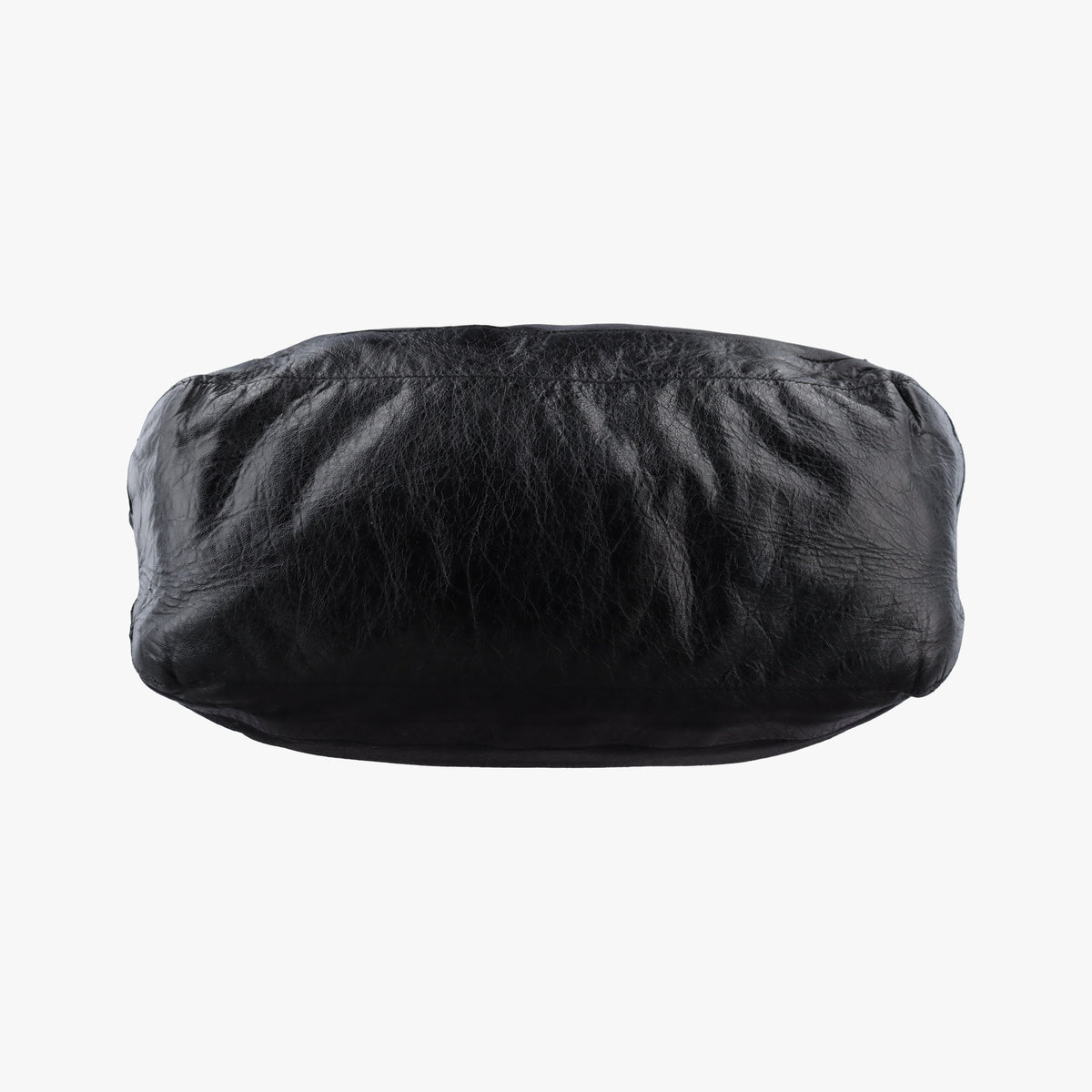 Secondhand Balenciaga The Day Black Leather  shoulderbag | stylenewstar
