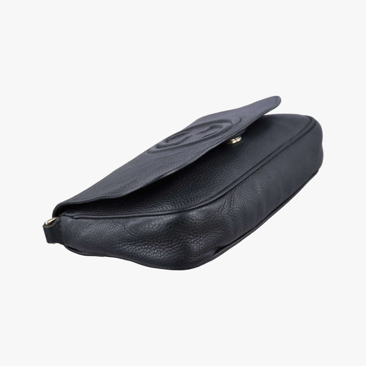 Pre-owned Gucci SOHO Black Leather 336752 shoulderbag | stylenewstar