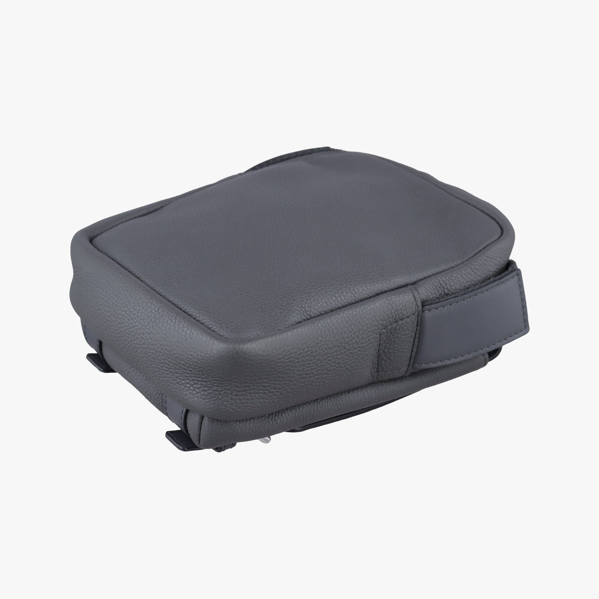 Pre-owned Loewe Military Gray Leather B553P59X01 shoulderbag | stylenewstar