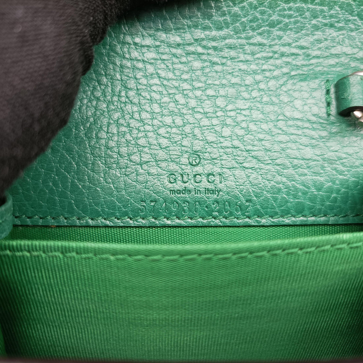 Vintage Gucci Dionysus Green Leather 574930 shoulderbag | stylenewstar
