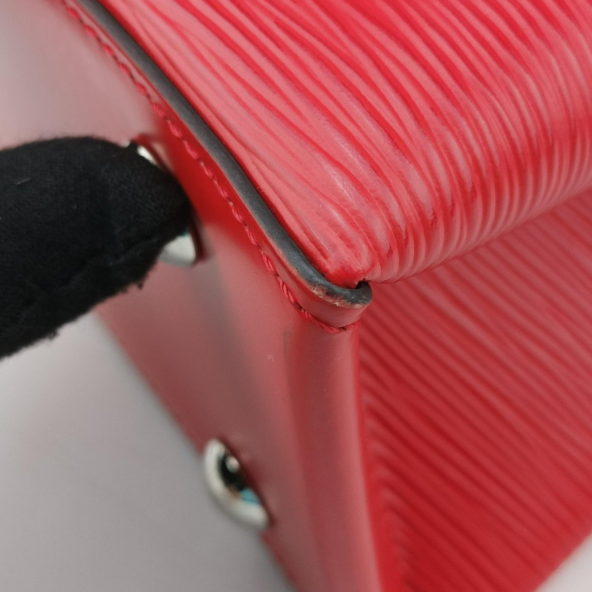 Pre-owned Louis Vuitton Kleber PM Red×Blue epi M51333 shoulderbag | stylenewstar