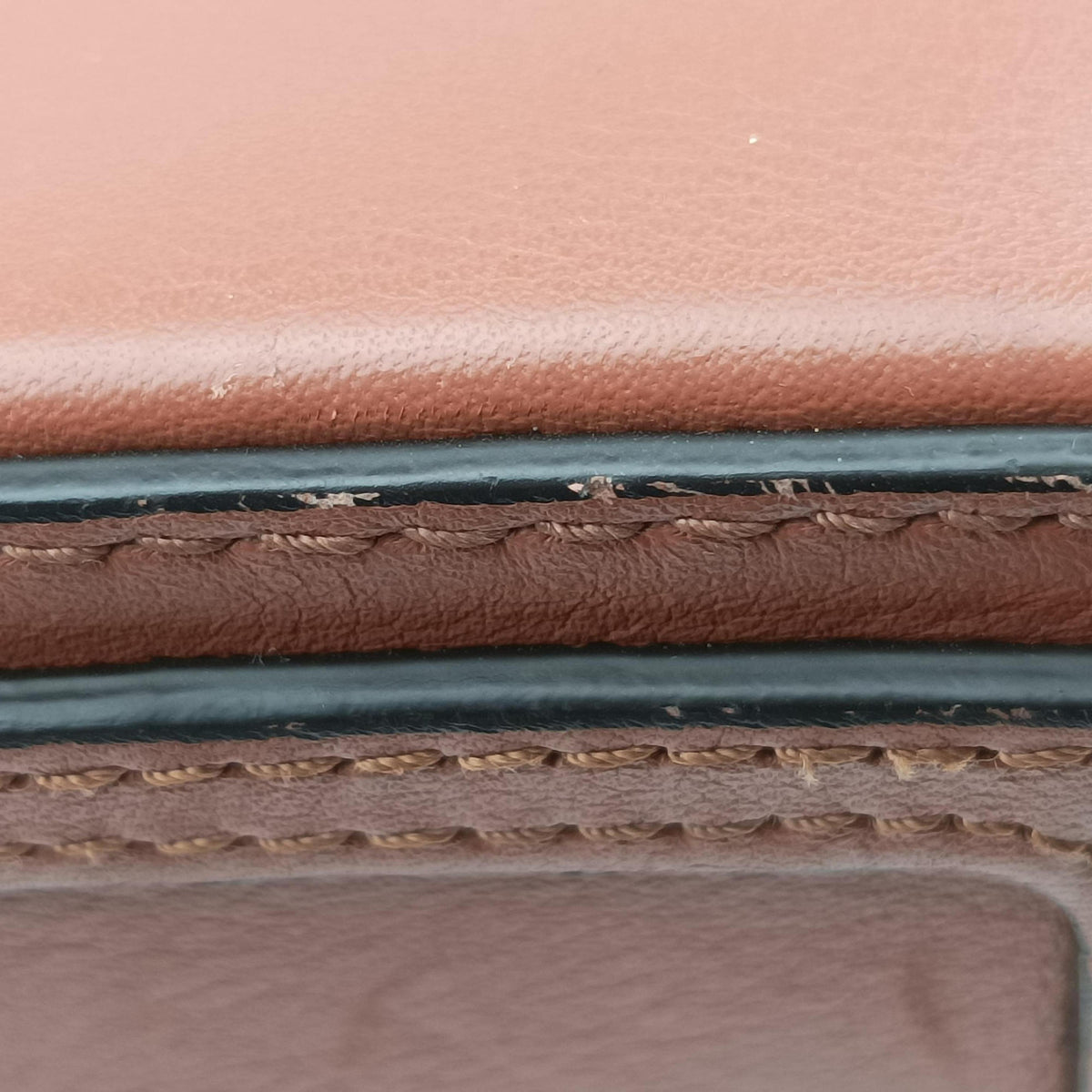 Vintage Chloe Roy Brown×Beige Leather  shoulderbag | stylenewstar