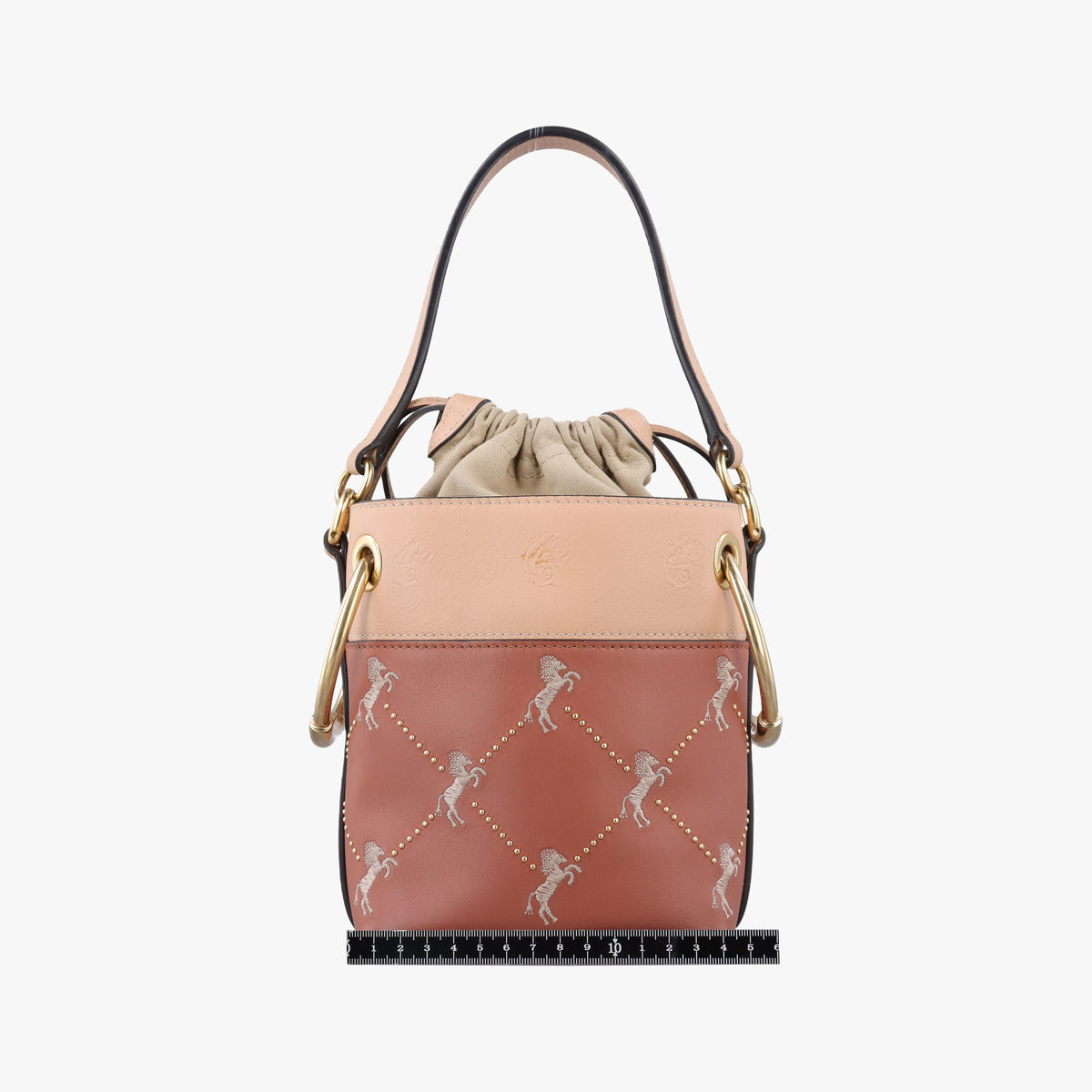 Vintage Chloe Roy Brown×Beige Leather  shoulderbag | stylenewstar