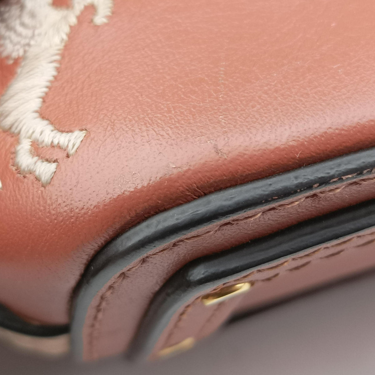 Vintage Chloe Roy Brown×Beige Leather  shoulderbag | stylenewstar
