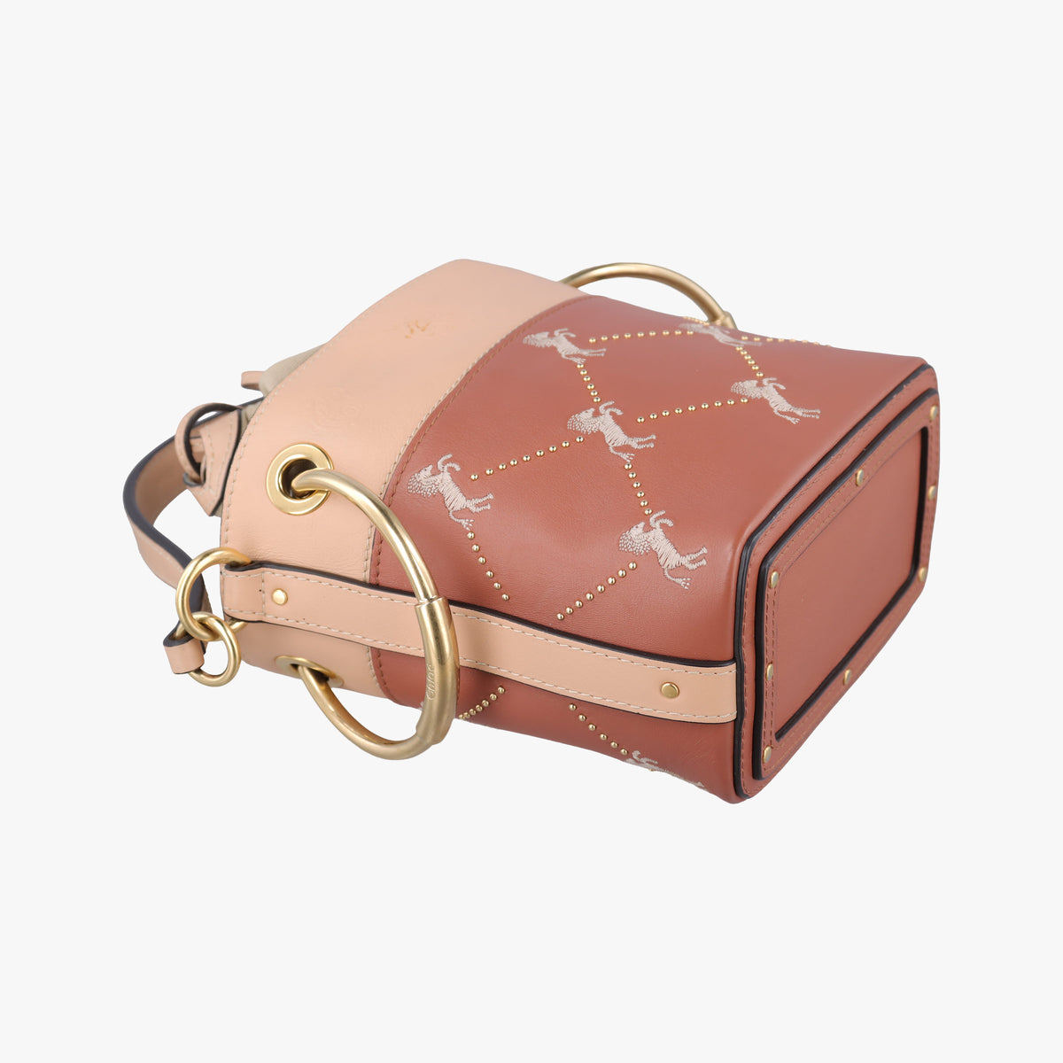 Vintage Chloe Roy Brown×Beige Leather  shoulderbag | stylenewstar