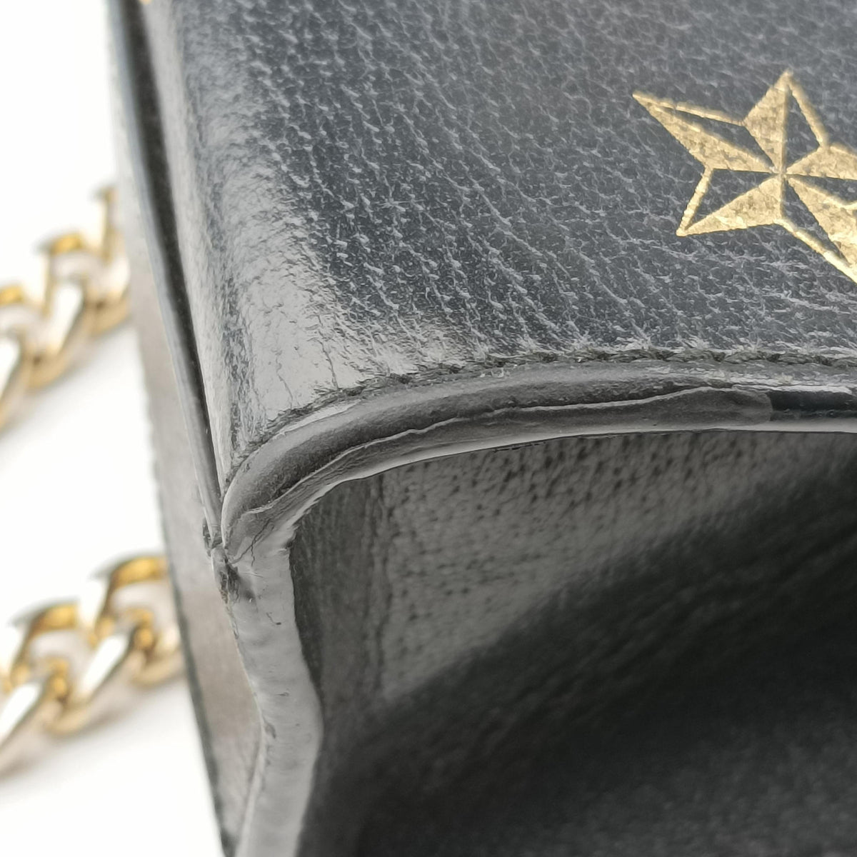 Pre-owned Gucci Padlock Black Leather 432182 shoulderbag | stylenewstar