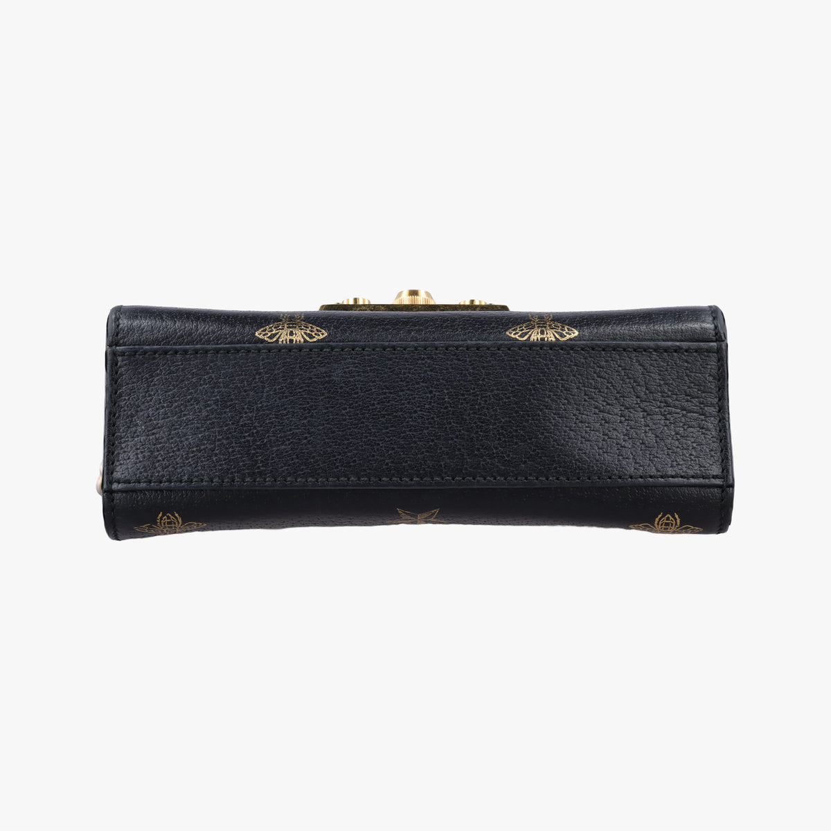 Pre-owned Gucci Padlock Black Leather 432182 shoulderbag | stylenewstar