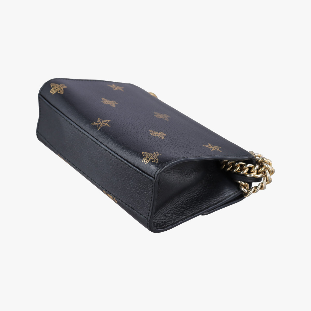 Pre-owned Gucci Padlock Black Leather 432182 shoulderbag | stylenewstar